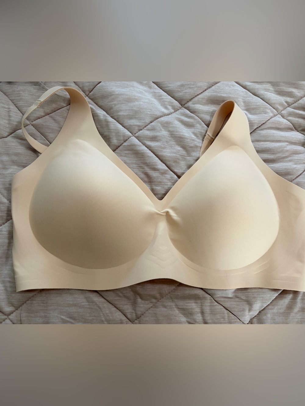 Seamless Nude jelly T-Shirt Bra - Wireless Comfort